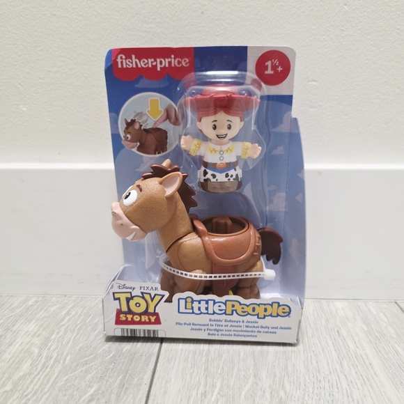 Fisher-Price Other - Fisher-Price Little People Toy Story Jessie & Bobbin’ Bullseye Horse
